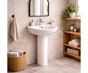 RAK Ceramics Lavabo Karla 65 cm Bianco