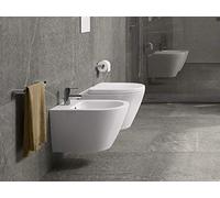 Rak Resort sanitari sospesi, vaso rimless, bidet e coprivaso frizionato REWC00002+REBI00002+RESC00004