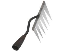 Rake da giardino, strumento di rastrello di diserbamento, rimozione di pavimentatrice , Azula da giardino pesante, erbacce manuali, artigli di foglie del cortile, artefatto di