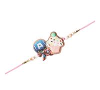 Rakhi per bambini, fratello - Un bellissimo e protettivo simbolo di legame e amore tra fratelli (1 pz)