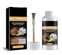 Rakiuty Primer Antiruggine per Auto, Convertitore di Ruggine 2 in 1 con Pennello, Rust Converter, Convertitore di Ruggine e Primer, Converter Ruggine, 50 ml