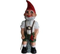 Rakso Seppel Figur XXL-Gartenzwerg In Piedi 80 cm In Plastica