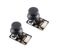 RAKSTORE 2pcs Doppio asse XY SW Joystick Modulo Joystick Controllo Leva Sensore Due Assi Modulo Potenziometro Con Chiave Uscita Analogico PH2.0 5pin Interfaccia