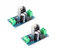 RAKSTORE 2pcs LM7809 DC/AC Tre Terminali Regolatore di Tensione di Alimentazione Modulo 9V Uscita