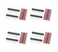 RAKSTORE 4pcs 8-Bit Convertitore di Livello di Tensione Bidirezionale Ad Alta Velocità Full Duplex Bidirezionale 8-way Livello Conversione Modulo Connettore