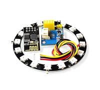 RAKSTORE ESP8266 ESP-01 ESP-01S RGB LED Controller Adpater Modulo WIFI per Arduino IDE WS2812 WS2812B 5050 16 Bit Anello Luce FAI DA TE