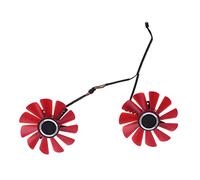 RAKSTORE FD10U12S9-C - Ventola per schede grafiche da 85 mm, compatibile con XFX RX 570 RS RX 580 Black Wolf Edition