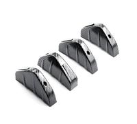RAKTDA Paraurti Posteriore Auto per Peugeot 207 207CC 207 SW 206 206CC 206 SW 208 307 308 2008 3008, Posteriore Spoiler, Ala Splitter Anti-Urto Protezione Decorazione Accessori,Carbon Fiber