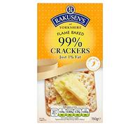 Rakusen's 99% Cracker senza grassi 150g