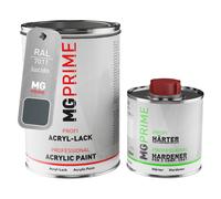 RAL 7011 Grigio ferro Iron grey lucido Vernice acrilica 1,5 litri in barattolo