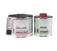 RAL 7021 Grigio nerastro Vernice acrilica lucida 0,75 litri in barattolo