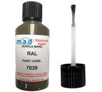 RAL 7039 Quarzo Grigio Ritocco Kit 30ML Riparazione Vernice con Spazzola Zero