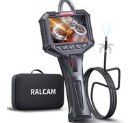 Ralcam Telecamera Endoscopica Industriale 8,5 mm con Schermo 3,5" HD 1080P, Endo