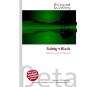 Raleigh Black: Hobart, University of Tasmania