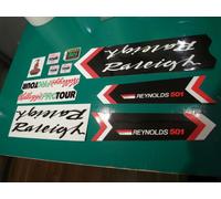 Raleigh Kelloggs Squadra Set The Funziona Con 10 Adesivi per lo Più Nos. Limited