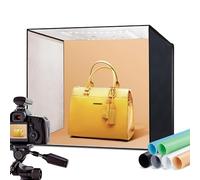 RALENO Lightbox da 50W con Adattatore 50 * 50 cm per Fotografia di Prodotti