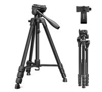 RaLeno Treppiede Stabile per Fotocamera, Treppiede Resistente e Leggero da 152 cm con Borsa per Fotografi Professionisti, Action Cam fotocamera