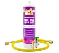 Ralerfresh RS R410, R32, R407 e R22 refrigerante per condizionatore Tipo Split sostituto del Gas r32 per condizionatori, Bottiglia + Tubo + Adattatore