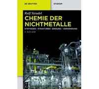 Ralf Steudel Chemie Der Nichtmetalle (Tascabile) de Gruyter Studium