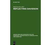 Ralf Stoecker Reflecting Davidson (Copertina rigida)