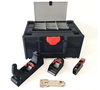 RALI Systainer 220 Evolution B - Valigetta professionale T-Loc 2 con pialle 220 e 105 EVO B, Guillaume Pocket, Raschietto e lame reversibili - Cofanetto falegname