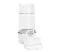 RALIYATX Abbeveratoio automatico per pappagalli, mangiatoia automatica per uccelli, gabbia per uccelli, mangiatoia automatica per pappagalli, ciotole e bevitori - trasparente