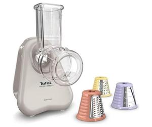Rallatore elettrico Tefal DN853BE0 Fresh Express 3 coni intercambiabili crema