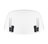 Rallonge de Pare-Brise Moto - Déflecteur d’Air Réglable Transparent | Extension Universelle Anti-Vent pour Pares-Brises Motto en Acrylique | Déflecteurs Pari-Brisse - Route Autoroute Touring