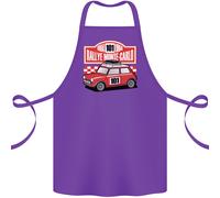 Rallye Monte Carlo Mini Rally Auto Cotone Grembiule 100% Biologico