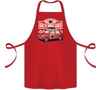 Rallye Monte Carlo Mini Rally Auto Cotone Grembiule 100% Biologico