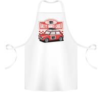 Rallye Monte Carlo Mini Rally Auto Cotone Grembiule 100% Biologico