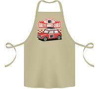 Rallye Monte Carlo Mini Rally Auto Cotone Grembiule 100% Biologico