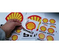 RALLYE VINTAGE 106 205 AX STICKER RIF:01 - MONOMER Ø da 05 a 120 cm - LE MANS HERBIE 53 COX RACING 911 944 (50 x 50 cm)