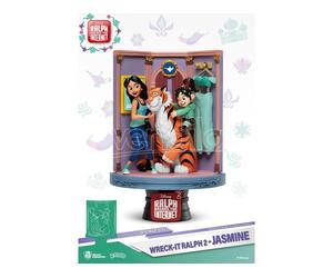 Ralph 2 Statua Jasmine & Vanellope D-Stage Diorama Figura 15 cm Beast Kingdom