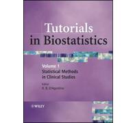Ralph B. D'Agos Tutorials in Biostatistics, Statistical Metho (Copertina rigida)