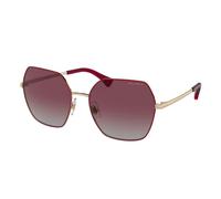 Ralph by Ralph Lauren RA 4138 9116/62 Women's Sunglasses - Bordeaux Frame with Gradient Purple Lenses