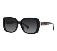 Ralph by Ralph Lauren RA 5298U 5001/T3 Women's Polarized Sunglasses - Shiny Black Frame with Grey Gradient Lenses