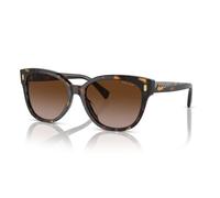 Ralph by Ralph Lauren RA5305U 5003/13 Women's Cat-Eye Sunglasses - Black Havana Frame, Brown Gradient Lenses