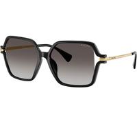 Ralph by Ralph Lauren RA5319U 50018G, Nero, Plastic, Donne occhiali da sole 56