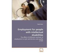 Ralph Kober Employment for people with intellectual disabilities (Tascabile)