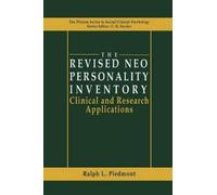 Ralph L. Piedmont The Revised NEO Personality Inventory (Tascabile)