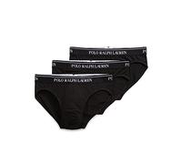 Polo Ralph Lauren Low Rise Brf Pantaloncini, Nero (3pk Polo Blk/Polo Blk/Polo Blk 002), S (Pacco da 3) Uomo