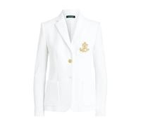 Ralph Lauren - Anfisa Lined Jacket Blazer con Dettagli Dorati - - Jackets - Donna - Bianco - XL