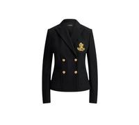 Ralph Lauren - Blazer Stretch Piqué Doppiopetto - - Jackets - Donna - Nero - XS