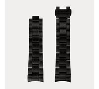 Ralph Lauren Bracciale in acciaio 45 mm TAGLIA UNICA Black