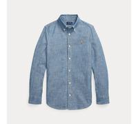 Ralph Lauren Camicia in chambray di cotone indaco 11A Blue
