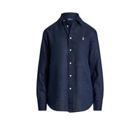 Polo Ralph Lauren - Classic-Long Sleeve-Button Front Shirt 211970730 Blu - Abbigliamento - Taglia L L Blu