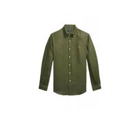 POLO RALPH LAUREN Camicia di lino Custom Fit oliva | L