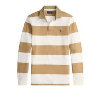 Ralph Lauren - Classic Fit Khaki-Collar Rugby Shirt - - Tops - Uomo - Multicolore - M
