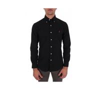 Ralph Lauren - Custom Fit Button-Down Shirt - - Shirts - Uomo - Nero - S